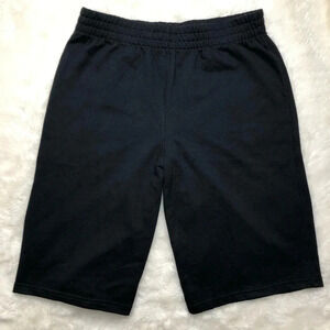 George Wide Leg Capri Pants  Black Size Large